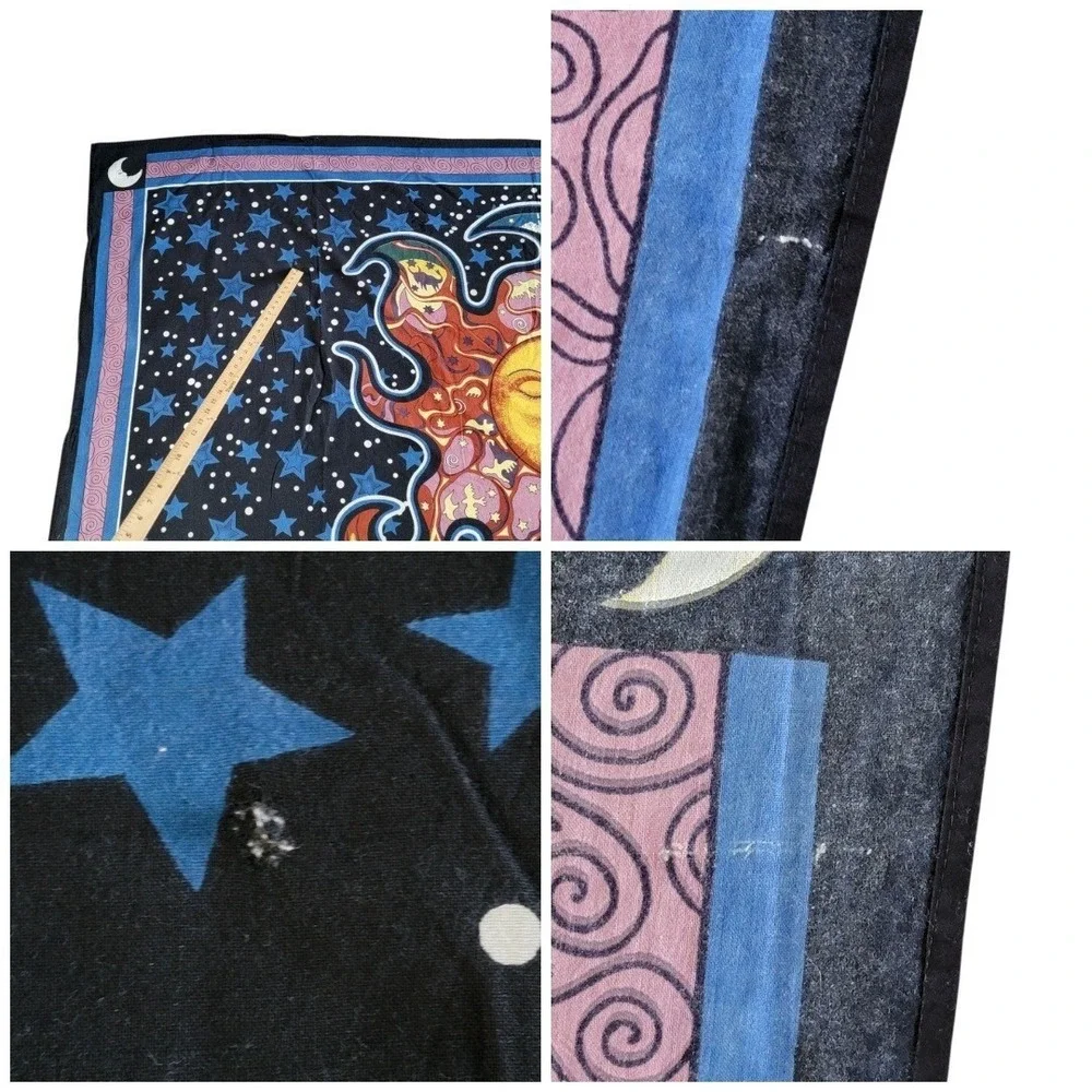 Sun Moon Stars Celestial Tapestry Wall Hanging India‎ Arts Bedspread 83